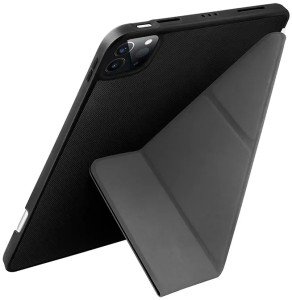 Чехол Uniq Transforma Rigor для iPad PRO 12.9 (3/4/5/6th Gen, 2022) с отсеком для стилуса, черный NPDP12.9(2021)-TRSFBLK Чехол Uniq Transforma Rigor для iPad PRO 12.9 (3/4/5/6th Gen, 2022) с отсеком для стилуса, черный NPDP12.9(2021)-TRSFBLK