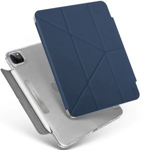 Чехол-книжка Uniq Camden Anti- microbial Blue для iPad Pro 11(2021) голубой NPDP11(2021)-CAMIBL Чехол-книжка Uniq Camden Anti- microbial Blue для iPad Pro 11(2021) голубой NPDP11(2021)-CAMIBL