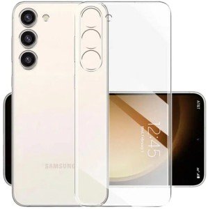 Силиконовый чехол для Samsung Galaxy S23 Plus, прозрачный Силиконовый чехол для Samsung Galaxy S23 Plus, прозрачный