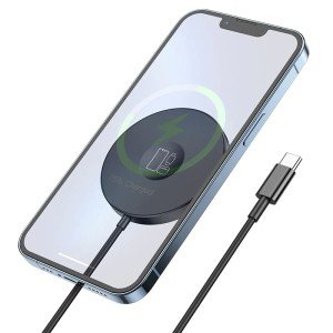 Беспроводное зарядное устройство HOCO CW41 15W, черный Беспроводное зарядное устройство HOCO CW41 15W, черный
