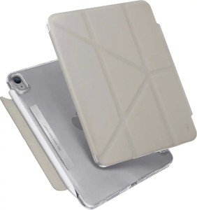Чехол UNIQ CAMDEN для iPad Mini 6 (2021)/iPad Mini 7 (2024), серый (PDM6(2021)-CAMGRY) Чехол UNIQ CAMDEN для iPad Mini 6 (2021)/iPad Mini 7 (2024), серый (PDM6(2021)-CAMGRY)