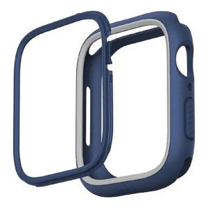 Чехол Uniq Moduo со сменным безелем для Apple Watch 45/44 мм, Blue/Grey (45MM-MDBLUGRY) Чехол Uniq Moduo со сменным безелем для Apple Watch 45/44 мм, Blue/Grey (45MM-MDBLUGRY)