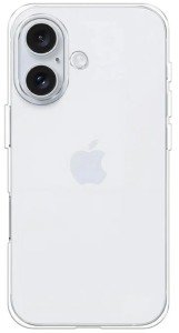 Силиконовый чехол для iPhone 16 Plus, прозрачный Силиконовый чехол для iPhone 16 Plus, прозрачный