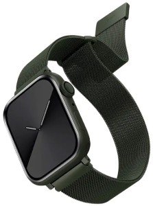 Ремешок Uniq Dante Strap Steel для Apple Watch 42/41/40 мм, зеленый (41MM-DANGRN) Ремешок Uniq Dante Strap Steel для Apple Watch 42/41/40 мм, зеленый (41MM-DANGRN)