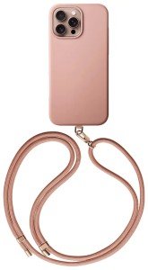 Защитный чехол Uniq Coehl Creme Liquid Silicone MagSafe для iPhone 16 Pro с ремешком, Bullet Pink (IP6.3P(2024)-CREMBPNK) Защитный чехол Uniq Coehl Creme Liquid Silicone MagSafe для iPhone 16 Pro с ремешком, Bullet Pink (IP6.3P(2024)-CREMBPNK)