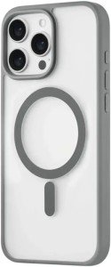 Чехол uBear Cloud Mag Case силк-тач с MagSafe для Apple iPhone 16 Pro Max, серый (CS435GR69PMT-I24M) Чехол uBear Cloud Mag Case силк-тач с MagSafe для Apple iPhone 16 Pro Max, серый (CS435GR69PMT-I24M)