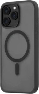Чехол uBear Cloud Mag Case силк-тач с MagSafe для Apple iPhone 16 Pro Max, черный (CS434BL69PMT-I24M) Чехол uBear Cloud Mag Case силк-тач с MagSafe для Apple iPhone 16 Pro Max, черный (CS434BL69PMT-I24M)