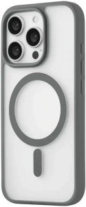 Чехол uBear Cloud Mag Case силк-тач с MagSafe для Apple iPhone 16 Pro, серый (CS431GR63PMT-I24M) Чехол uBear Cloud Mag Case силк-тач с MagSafe для Apple iPhone 16 Pro, серый (CS431GR63PMT-I24M)