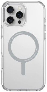 Чехол Uniq Clario с MagSafe для iPhone 16 Pro, прозрачный IP6.3P(2024)-CLARMCLR