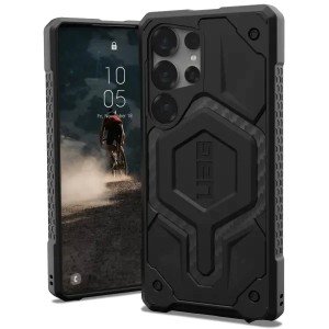 Чехол UAG Monarch with MagSafe для Samsung Galaxy S25 Ultra, Carbon Fiber (214464114242)