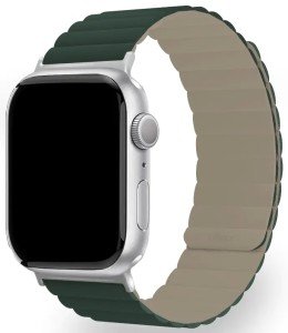 Ремешок силиконовый uBear Mode для Apple Watch 38/40/41 мм, зелёный/серый (WB14GG01SM-AW) Ремешок силиконовый uBear Mode для Apple Watch 38/40/41 мм, зелёный/серый (WB14GG01SM-AW)