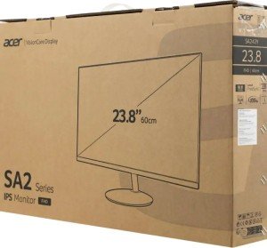 Монитор Acer 23.8" SA242YEBI FHD IPS Black UM.QS2CD.E02