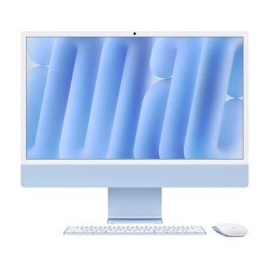 Моноблок Apple iMac 24 2024 (M4 8-Core, GPU 8-Core, 16GB, 256GB) (Синий, 16 ГБ, 256 ГБ, MWUF3)