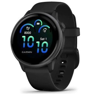 Умные часы Garmin vivoactive 6 Slate with Black Band (010-02985-00)
