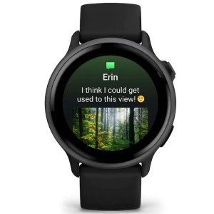 Умные часы Garmin vivoactive 6 Slate with Black Band (010-02985-00)