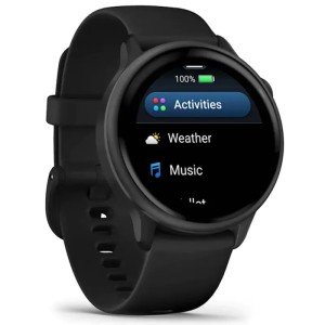 Умные часы Garmin vivoactive 6 Slate with Black Band (010-02985-00)