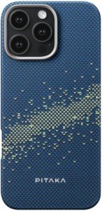 Накладка кевлар Pitaka Tactile Woven Case для Apple iPhone 16 Pro Milky Way Galaxy (Синий) Накладка кевлар Pitaka Tactile Woven Case для Apple iPhone 16 Pro Milky Way Galaxy (Синий)