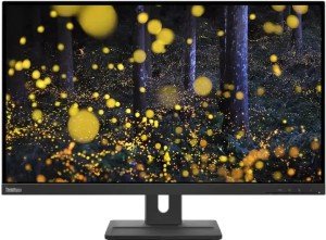 Монитор Lenovo 27" ThinkVision E27q-20 2560x1440 IPS LED черный 62D0GAT1UK
