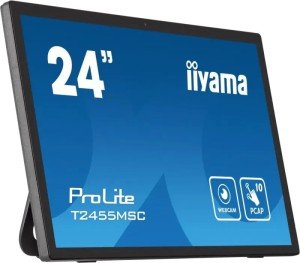 Монитор Iiyama 23.8" ProLite T2455MSC-B1 FHD IPS LED Touch черный
