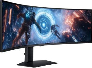 Монитор Samsung 49" S49FG916EI Odyssey G9 5120x1440 VA LED черный LS49FG916EIXCI