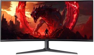 Монитор Acer 34" Nitro XZ340CUJ0bmiiphx 3440x1440 VA LED черный UM.CX0CD.001