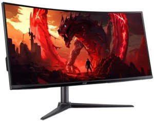 Монитор Acer 34" Nitro XZ340CUJ0bmiiphx 3440x1440 VA LED черный UM.CX0CD.001