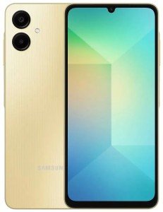 Смартфон Samsung Galaxy A06 6/128 Гб, золотой (Gold) Смартфон Samsung Galaxy A06 6/128 Гб, золотой (Gold)