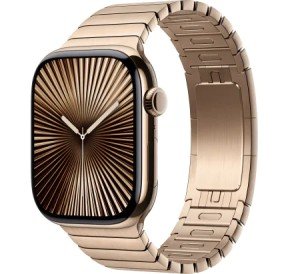 Умные часы Apple Watch Series 10 46 мм Gold Titanium Case with Gold Link Bracelet Умные часы Apple Watch Series 10 46 мм Gold Titanium Case with Gold Link Bracelet