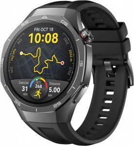 Умные часы Huawei Watch GT 5 Pro, 46 мм, VLI-B29, Black Fluoroelastomer, черный Умные часы Huawei Watch GT 5 Pro, 46 мм, VLI-B29, Black Fluoroelastomer, черный