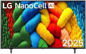 Телевизор LG 43" (109 см) 43NANO81A6A черный