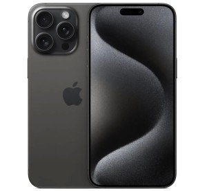 Смартфон Apple iPhone 15 Pro Max 1TB nanoSim+eSim (Титановый Чёрный, 8 ГБ, 1 ТБ, Global, nanoSim+eSim)
