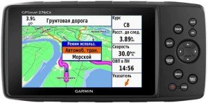 Навигатор Garmin GPSMAP 276Cx, Black, черный
