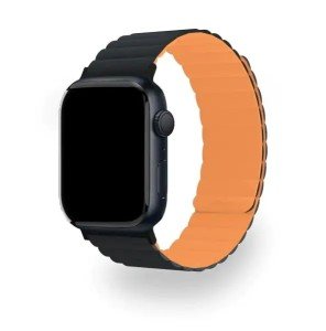 Ремешок uBear Mode Strap для Apple Watch 42/44/45/46/49mm Черный/Оранжевый Ремешок uBear Mode Strap для Apple Watch 42/44/45/46/49mm Черный/Оранжевый