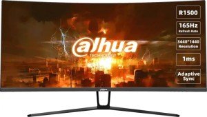 Монитор Dahua 34" DHI-LM34-E330C Quad 2K (1440p) VA LED черный