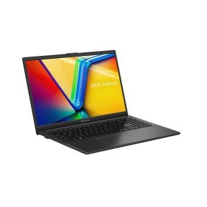 Ноутбук ASUS VivoBook Go 15 E1504GA-BQ526, 15.6" FullHD (1920x1080) IPS/Intel N100 0.8 ГГц, 4 ядра/8 ГБ DDR4 3200 МГц/256 ГБ eMMC/Intel UHD Graphics/Без операционной системы, черный (90NB0ZT2-M00VA0)