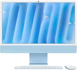 Моноблок Apple iMac 24 2024 (MD2T4), 24/512 GB, Blue