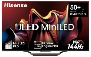 Телевизор Hisense 65U7NQ (Черный, 65") Телевизор Hisense 65U7NQ (Черный, 65")