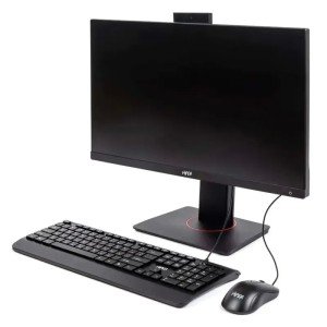 Моноблок HIPER V6, 23.8" (1920x1080) IPS / Intel Core i5-14400 / 16 DDR4 / 512 ГБ SSD / Intel UHD Graphics / Windows 11 Pro / Клавиатура, мышь, Черный (V6-i5144R16N5H6FBI6DPBWMKWP)