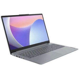 Ноутбук Lenovo IdeaPad Slim 3 15IRH8, 15.6" (1920x1080) TN/Intel Core i5-13420H/8ГБ LPDDR5/512ГБ SSD/UHD Graphics/Без ОС, серый (83EM000CLK)