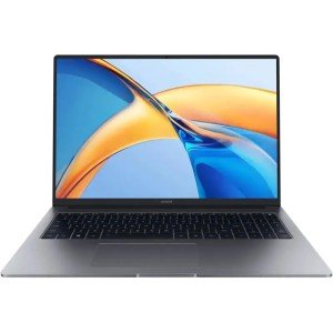 Ноутбук Honor MagicBook X16, 16" (1920x1200) IPS/AMD Ryzen 5 7640HS/16 ГБ LPDDR5X/512 ГБ SSD/AMD Radeon Graphics/Без системы, Серый (5301AJYD)