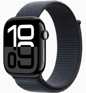 Часы Apple Watch Series 10 GPS 42mm Jet Black Aluminum Case/Ink Sport Loop Часы Apple Watch Series 10 GPS 42mm Jet Black Aluminum Case/Ink Sport Loop