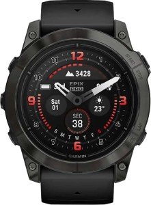 Умные часы Garmin EPIX Pro (Gen 2) 51mm, Sapphire Edition, Carbon Gray DLC Titanium with Black Band (010-02804-00) Умные часы Garmin EPIX Pro (Gen 2) 51mm, Sapphire Edition, Carbon Gray DLC Titanium with Black Band (010-02804-00)