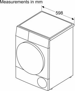 Сушильная машина Bosch Serie 8 WQB245B0ME