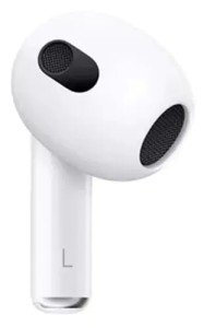 Левый наушник Apple AirPods 3 (3 го поколения) (L) белый Левый наушник Apple AirPods 3 (3 го поколения) (L) белый
