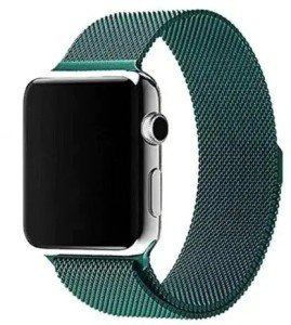 Ремешок для Apple Watch Milanese Loop 42/44/45мм (Зелёный)