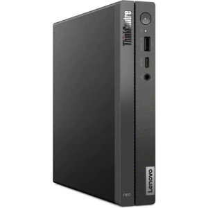 Мини-ПК Lenovo ThinkCentre neo 50q Gen 4, Intel Core i5-13420H / 16 ГБ DDR4 / 512 ГБ SSD / Intel UHD Graphics / Windows 11 Pro / Клавиатура, мышь, черный (12LMS19700)