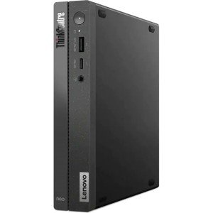 Мини-ПК Lenovo ThinkCentre neo 50q Gen 4, Intel Core i5-13420H / 16 ГБ DDR4 / 512 ГБ SSD / Intel UHD Graphics / Windows 11 Pro / Клавиатура, мышь, черный (12LMS19700)