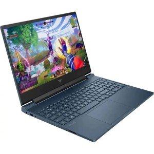 Ноутбук HP Victus 15-fb2031ci, 15.6" (1920x1080) IPS 144 Гц/AMD Ryzen 7 8845HS/16 ГБ DDR5/512 ГБ SSD/NVIDIA GeForce RTX 4060 для ноутбуков (8 Гб)/Без системы, Синий (A74LLEA)