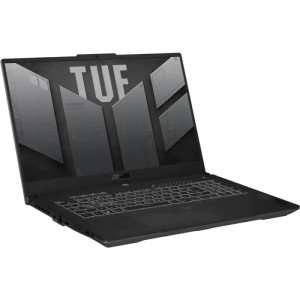Ноутбук ASUS TUF Gaming A17 FA707NVR-HX010, 17.3" (1920x1080) IPS 144 Гц/AMD Ryzen 7 7435HS/16 ГБ DDR5/512 ГБ SSD/NVIDIA GeForce RTX 4060 для ноутбуков (8 Гб)/Без системы, Серый (90NR0JJ5-M000D0)