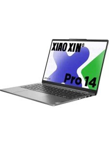 Ноутбук Lenovo Xiaoxin Pro14 AHP9, 14" (2880x1800) OLED 120 Гц/AMD Ryzen 7 8745H/24 ГБ LPDDR5/1024 ГБ SSD/AMD Radeon Graphics/Windows 11 Home, Серый (6942292151630)